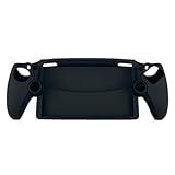 Case Protetora Capa Skin Silicone Antiderrapante Compatível Com Ps Portal Remote Player Ps5 Preto 