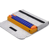 Case Teclado 37x17x4 Cinza Varias Marcas Portatil C Nf No Br