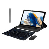 Case Teclado Abnt2 Mouse Para Galaxy Tab A8 X200 X205