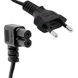 CASEPRO Cabo De Força Energia Bipolar 90 Tv Samsung LG Tcl Smart Ps3 Ps4 Impressora Notebook 110v 220v Tipo L 90 Graus Alimentação Rádio Eletrico Dois Pinos Pontos Universal 10 Amperes 1 5 Metros