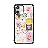 CASETiFY Capa Ultra Impact Para IPhone 16 Plus Forte Fina 3 5 M 5X Militray Grade Proteção Contra Quedas Compatível Com Magsafe Colagem You Are Stars Preto Transparente