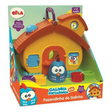 Casinha Atividades Fazendinha Galinha Pintadinha Mini Elka