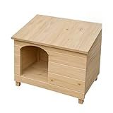 Casinha Cachorro De Madeira Casa Pet Porte Pequeno Médio Cães E Gatos-N-3-