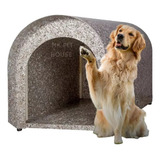 Casinha Caminha Cachorro Madeira Ecológica Grande N5 Pet Cão
