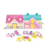 Casinha De Boneca Doce Lar Frente Rosa 6019