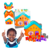Casinha De Brinquedo Interativa Com Letras E Números