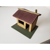 Casinha Forte Apache De Madeira Brinquedo Década De 60