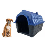 Casinha Plástica Para Cachorros Super Resistente A Sol No7