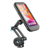 Caso Do Suporte Da Montagem Do Telefone Celular Do Guiador D