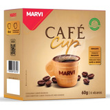 Casquinha Cobertura Chocolate Marvi Café Cup Caixa 60g 6 Unidades