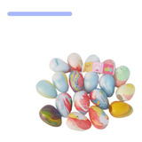 Casquinhas Ovos De Páscoa Coloridas Kit Com 30 Casquinhas