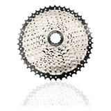 Cassete 10v 11 46d Sunrun K10 Niquelado Alumínio 1x10v 2x10v Cor Preto