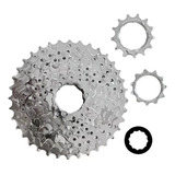 Cassete K7 Catraca 9v Velocidades 11 36t Dentes Cs Pedal Pulse Aço Inoxidável Mtb Encaixe Padrão Shimano Hg Bike Bicicleta Pro Alta Perfomance Prata Cromado 11x36t 1x9s Cog 1 70mm Aro 16 29