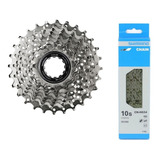 Cassete Shimano Tiagra Hg500 10v 12 28 Corrente Hg54 10v