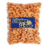 Castanha Caju Torrada W1 Inteira Com Sal Do Himalaia 500g