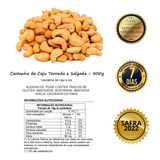 Castanha De Caju Torrada Sem Sal W1 Inteira Premium 500 Gr