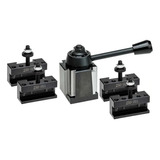 Castelo De Troca Rápida Para Mini Torno 4 Suportes qctp