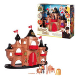 Castelo Infantil Magico Bruxo Brinquedo Menino C Acessorios