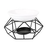 Castiçal Elegante Aquecedor De Velas Castiçal Queimador De óleo De Essência Castiçais Para Sala De Estar Quarto