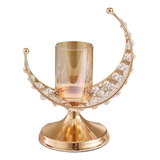Castiçal Em Forma De Pilar De Cristal Suporte De Vela Tealig