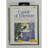 Castle Of Illusion Cartucho Master System Tec Toy