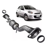 Catalisador Nissan March 1 0 16v 2011 2012 2013 2014