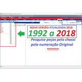 Catálogo Eletrônico Peças Honda Brasil Abril 2018 Completo