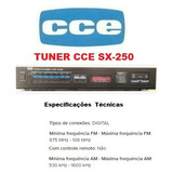 Catálogo Folder Tuner Cce Sx 250 Novo Okm 