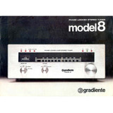 Catálogo Folder Tuner Gradiente Model 8 Novo Okm