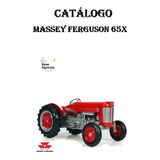 Catálogo Impresso De Peças Trator Massey Fergson 65x