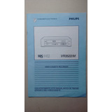 Catálogo Manual Philips Video Cassete Recorder 120a