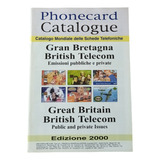 Catálogo Telefônico Dos Cartões Da Inglaterra Raro 
