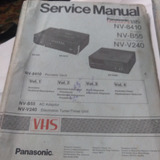 Catálogosservice Manual panasonic Vhs nv1300