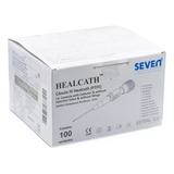 Cateter Intravenoso Simples Para Piercing Caixa Com 100und