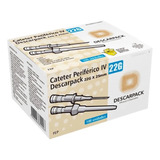 Cateter Periferico Iv Descarpack Cx C 100 22g