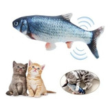 Catnip Toys Peixe Eletrônico Gato Ondulado
