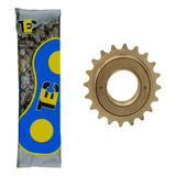 Catraca 20d Roda Livre Corrente Bike Mtb Barra Forte Caloi