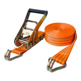 Catraca Amarração C cinta 50mm X 3ton cinta 9m Kit Laranja