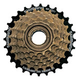 Catraca Roda Livre Bicicleta Shimano 7v 14 28 Index Tz 500