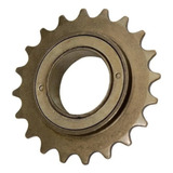 Catraca Roda Livre Bike 20 Dentes Toda Esferada Marrom Goal