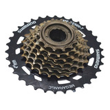 Catraca Roda Livre Shimano Index 7v Megarange Tz500 Bronze