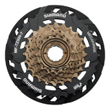 Catraca Rosca Roda Livre Shimano Tz500 14 34 7v Megarange