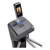Catraca Topdata Fit Facial Pedestal Bidirecional Para Acesso