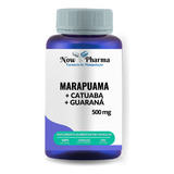 Catuaba Marapuama Guarana 60 Capsulas Now Pharma