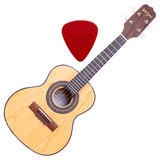 Cavaco Acústico Rozini Estudante Rc10acf Com Palhetas