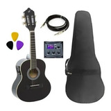 Cavaco Giannini Elétrico Cs 14 Eq Capa Ac Palh Afinador Cabo