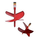 Cavadeira Espiral Trado Perfurador De Solo Coroa 8 Polegadas
