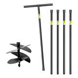 Cavadeira Trado 10 Polegada 25cm Braço 5 Extensão 1m