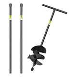Cavadeira Trado 20cm 4 Facas Cabo Fixo 1m 2 Extensores 1m
