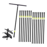 Cavadeira Trado 8 Polegada 20cm Braço 15 Extensão 1m